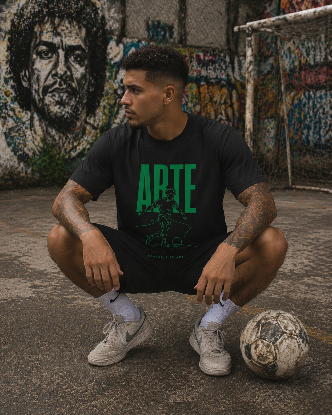 Football is Art. Brasilidade.